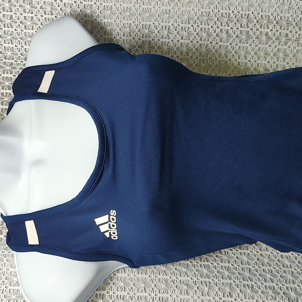 Adidas  Navy Tank Top